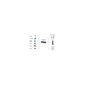 EXSYS EX-13074HM USB 2.0 zu 4 x Seriell RS-232 Ports Metallgehäuse FTDI Chip-Set