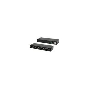 EXSYS EX-13074HM USB 2.0 zu 4 x Seriell RS-232 Ports Metallgehäuse FTDI Chip-Set