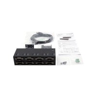 EXSYS EX-13078HM USB 2.0 zu 8 x Seriell RS-232 Ports Metallgehäuse FTDI Chip-Set