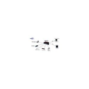 EXSYS EX-1338HMV USB zu 8x seriell RS232 verschraubbar