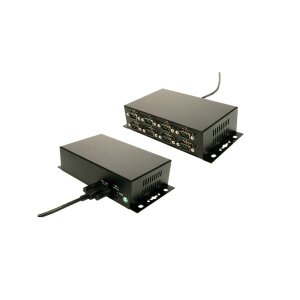 EXSYS EX-1338HMV USB zu 8x seriell RS232 verschraubbar