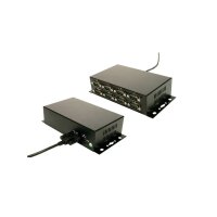 EXSYS EX-1338HMV USB zu 8x seriell RS232 verschraubbar