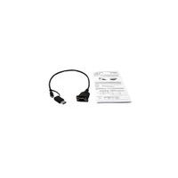 EXSYS EX-23001 USB 2.0 mit C- und A-Stecker zu 1 x Seriell RS-232 Kabel mit 9 Pin Stecker FTDI Chip-Set