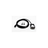 EXSYS EX-2311-2F USB 2.0 C - Stecker zu 1 x Seriell RS-232 1.8 Meter Kabel mit 9 Pin Buchse LED Anzeige