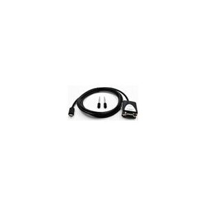 EXSYS EX-2311-2IS USB2.0 C zu 1 x RS-232 1,8m 15KV Überspannungsschutz FTDI Chip-Set, schwarz, 1,8 m