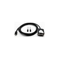 EXSYS EX-2311-2IS USB2.0 C zu 1 x RS-232 1,8m 15KV Überspannungsschutz FTDI Chip-Set, schwarz, 1,8 m