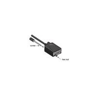 EXSYS EX-2311-2IS USB2.0 C zu 1 x RS-232 1,8m 15KV Überspannungsschutz FTDI Chip-Set, schwarz, 1,8 m