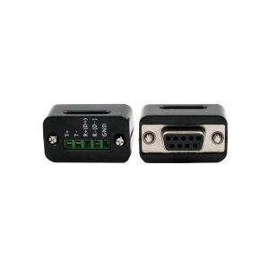 EXSYS EX-2346 USB 2.0 zu 1S Serielle Schnittstelle RS-422/485 Port Konverter, Kabel, FTDI, schwarz, 1,8 m