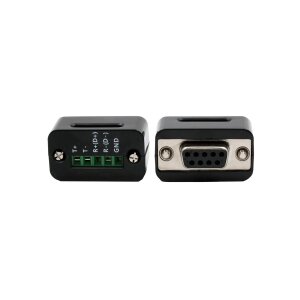 EXSYS EX-2346IS USB 2.0 zu 1x Seriell RS-422/485 Port Konverter, 15KV ESD, 4.0KV, Kabel, FTDI, schwarz, 1,8 m