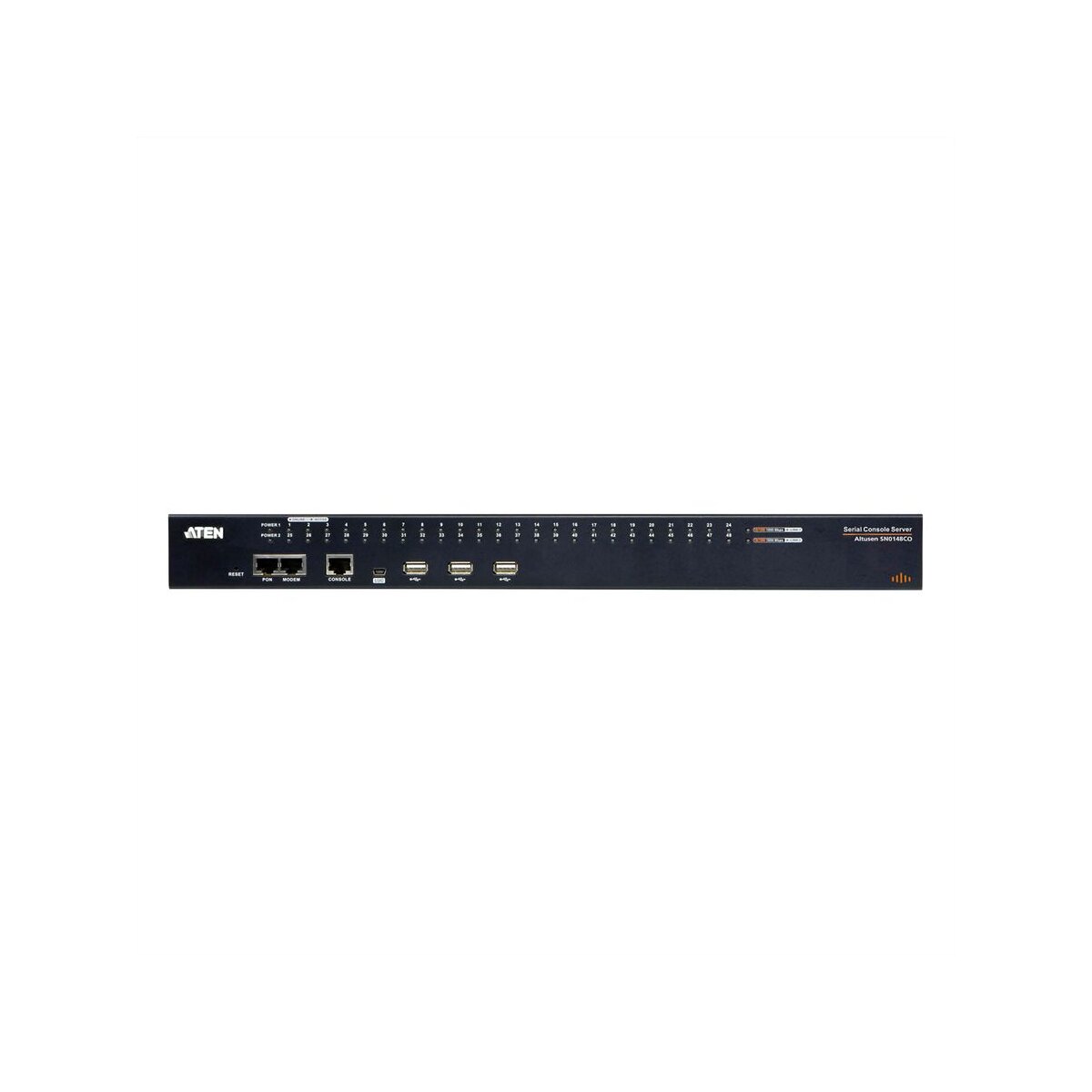 ATEN SN0148O 48-Port Serieller Konsolen Server mit Dual-Stro