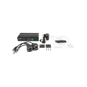 EXSYS EX-61004 Ethernet zu 4 x Seriell RS-232/422/485