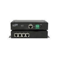 EXSYS EX-61004 Ethernet zu 4 x Seriell RS-232/422/485