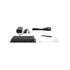 EXSYS EX-6114-2 Ethernet zu Seriell 4 x RS-232 mit 9 Pin Stecker