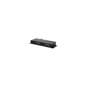 EXSYS EX-6122-2 Ethernet zu Seriell 2 x RS-232/422/485 mit 9 Pin Stecker inkl. Virtual Com Software