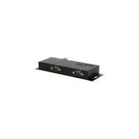 EXSYS EX-6122-2 Ethernet zu Seriell 2 x RS-232/422/485 mit 9 Pin Stecker inkl. Virtual Com Software