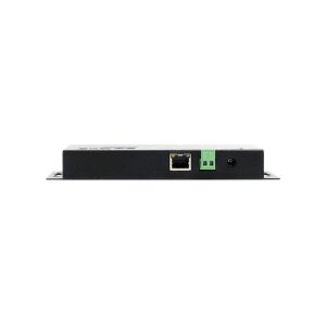 EXSYS EX-6122-2PoE Ethernet zu Seriell 2 x RS-232/422/485 mit 9 Pin Stecker inkl. Virtual Com Software PoE