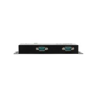 EXSYS EX-6122-2PoE Ethernet zu Seriell 2 x RS-232/422/485 mit 9 Pin Stecker inkl. Virtual Com Software PoE