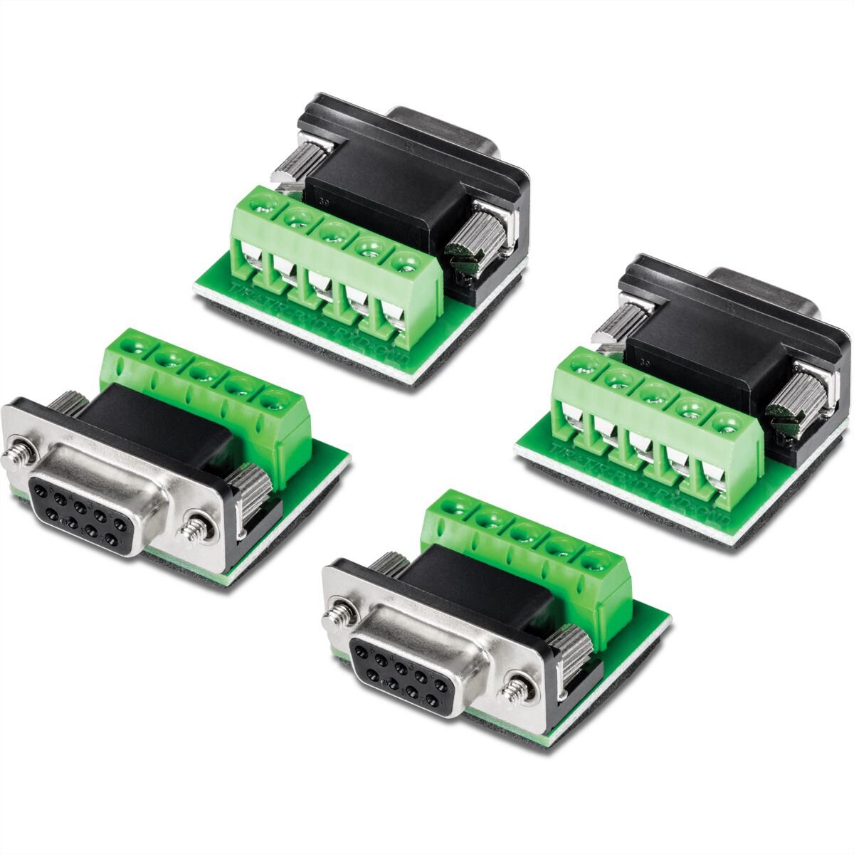 TRENDnet TI-S400 Adapter 4er Pack, RS232 zu RS422/RS485 Konv