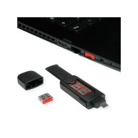 EXSYS EX-1114-R, 4x USB Schloss, 1x Schlüssel