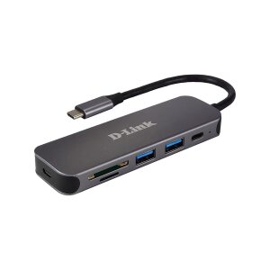 D-Link DUB-2325 5-in-1 USB-C Hub mit Card Reader