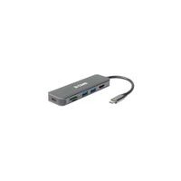 D-Link DUB-2327 6-in-1 USB-C Hub mit HDMI/Card Reader/Power Delivery