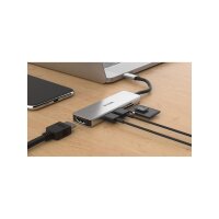 D-Link DUB-M530 USB-C 5-Port USB 3.0 Hub mit HDMI, SD & microSD Card Reader
