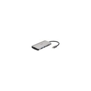 D-Link DUB-M810 USB-C 8-Port USB 3.0 Hub HDMI, Ethernet, Card Reader, Power