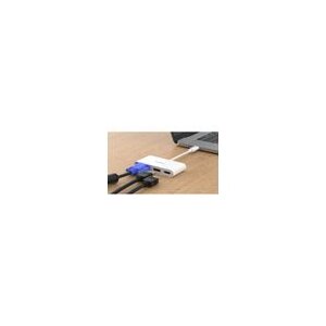 D-Link DUB-V310 USB-C 3-Port Adapter mit HDMI, Displayport, VGA