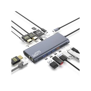 EXSYS EX-1226HM 14 in 1 Dockingstation USB 3.2 Gen 2x1