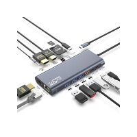 EXSYS EX-1226HM 14 in 1 Dockingstation USB 3.2 Gen 2x1