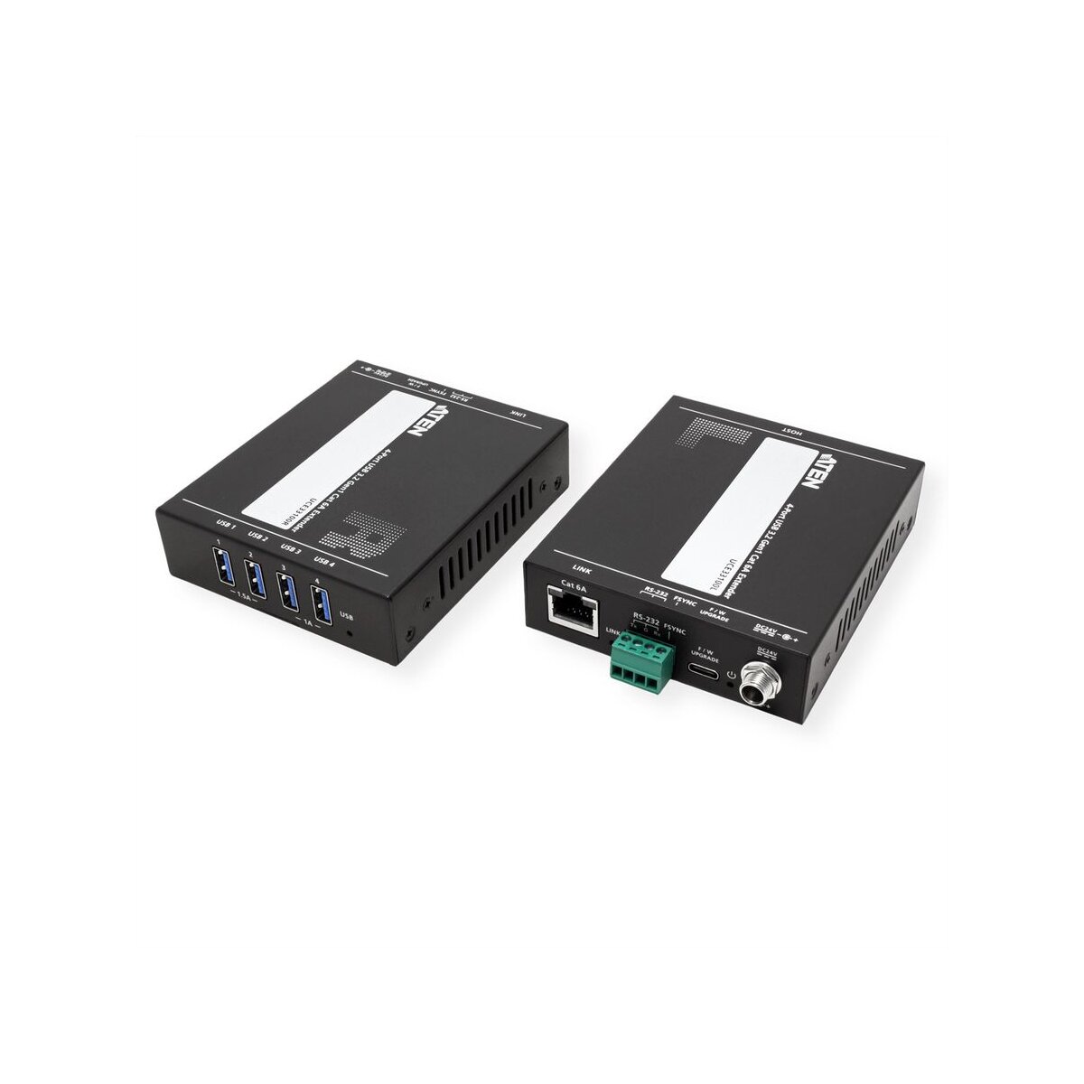 ATEN UCE33100 4-Port USB3.2 Gen1 Cat 6A Extender bis zu 100m