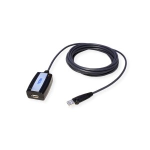 ATEN UE250 USB 2.0 Extender Cable, schwarz, 5 m