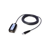 ATEN UE250 USB 2.0 Extender Cable, schwarz, 5 m