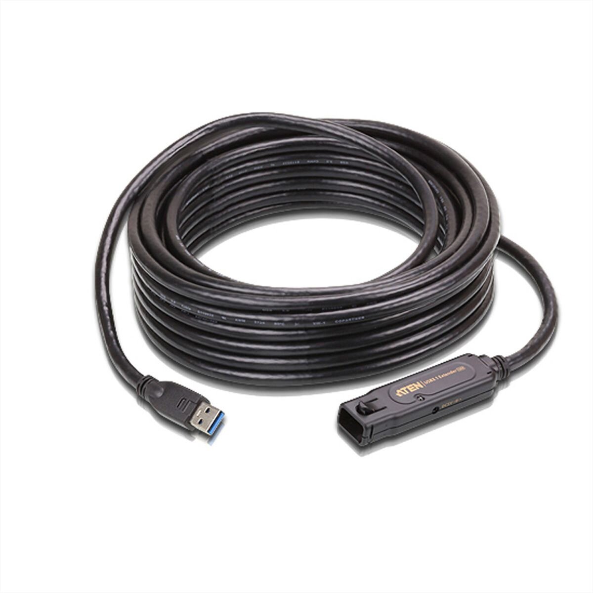 ATEN UE3310 USB 3.1 Gen 1 Verlängerungskabel, schwarz, 