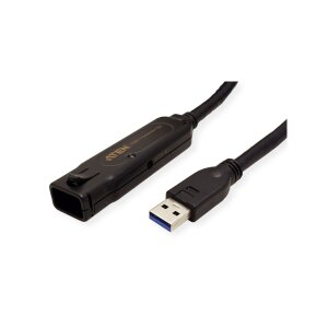 ATEN UE3310 USB 3.1 Gen 1 Verlängerungskabel, schwarz, 10 m