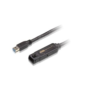 ATEN UE3310 USB 3.1 Gen 1 Verlängerungskabel, schwarz, 10 m