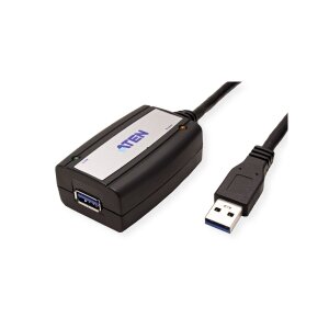 ATEN UE350 USB 3.0 Extender Cable, schwarz, 5 m