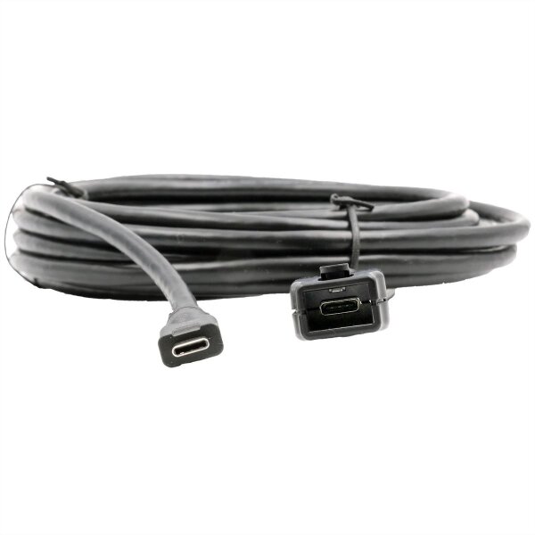 EXSYS EX-1408 USB 3.2 Gen 2x1 Aktives Verlängerungskabel USB-C, 5 m