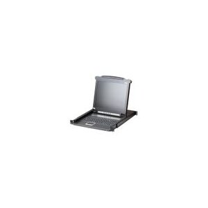 ATEN CL1000M KVM-Konsole, 43cm LCD, VGA, PS/2, ES-Layout