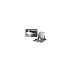 ATEN CL1000M KVM-Konsole, 43cm LCD, VGA, PS/2, ES-Layout