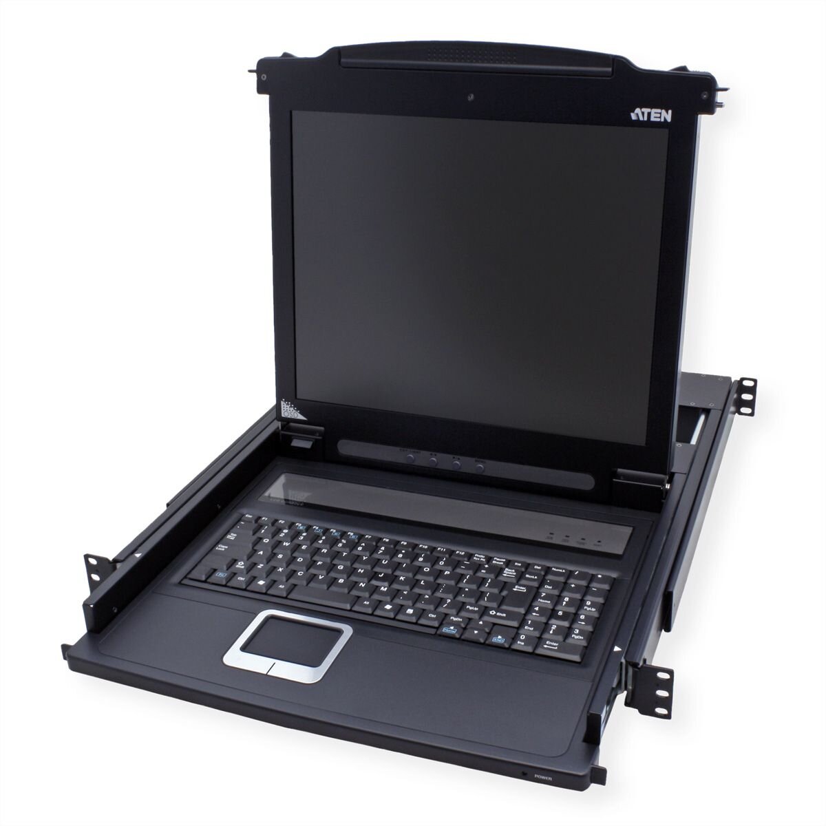 ATEN CL1000M KVM-Konsole, 43cm LCD, VGA, PS/2, US-Layout