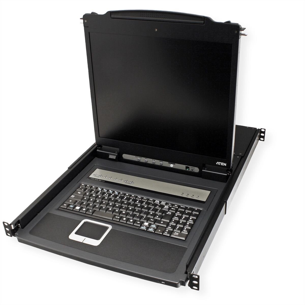 ATEN CL1308N KVM-Switch, 48cm TFT, VGA, PS/2-USB, 8 Port, ES