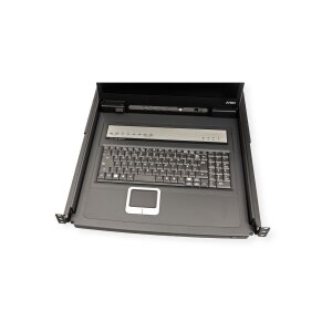 ATEN CL1308N KVM-Switch, 48cm TFT, VGA, PS/2-USB, 8 Port, ES-Layout