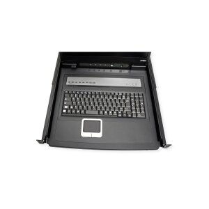 ATEN CL1308N KVM-Switch, 48cm TFT, VGA, PS/2-USB, 8 Port, US-Layout