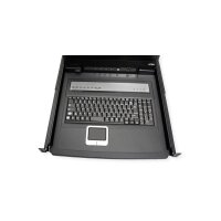 ATEN CL1308N KVM-Switch, 48cm TFT, VGA, PS/2-USB, 8 Port, US-Layout