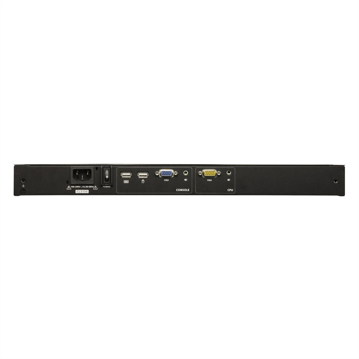 ATEN CL3100NX Konsole USB VGA, ES-Layout