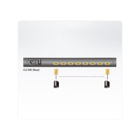 ATEN 2L-5201U KVM-Kabel VGA USB, schwarz, 1,2 m