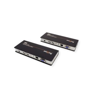 ATEN 2L-5302U KVM Kabel VGA, USB und Audio, schwarz, 1,8 m