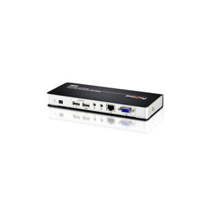 ATEN 2L-5302U KVM Kabel VGA, USB und Audio, schwarz, 1,8 m