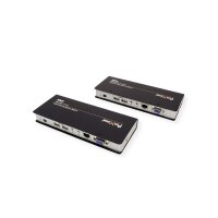 ATEN 2L-5302U KVM Kabel VGA, USB und Audio, schwarz, 1,8 m